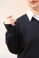 تونیک یقه دار فینگری بوتیک پاپلی