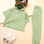 ست کراپ کلاهدار نایک بوتیک پاپلی