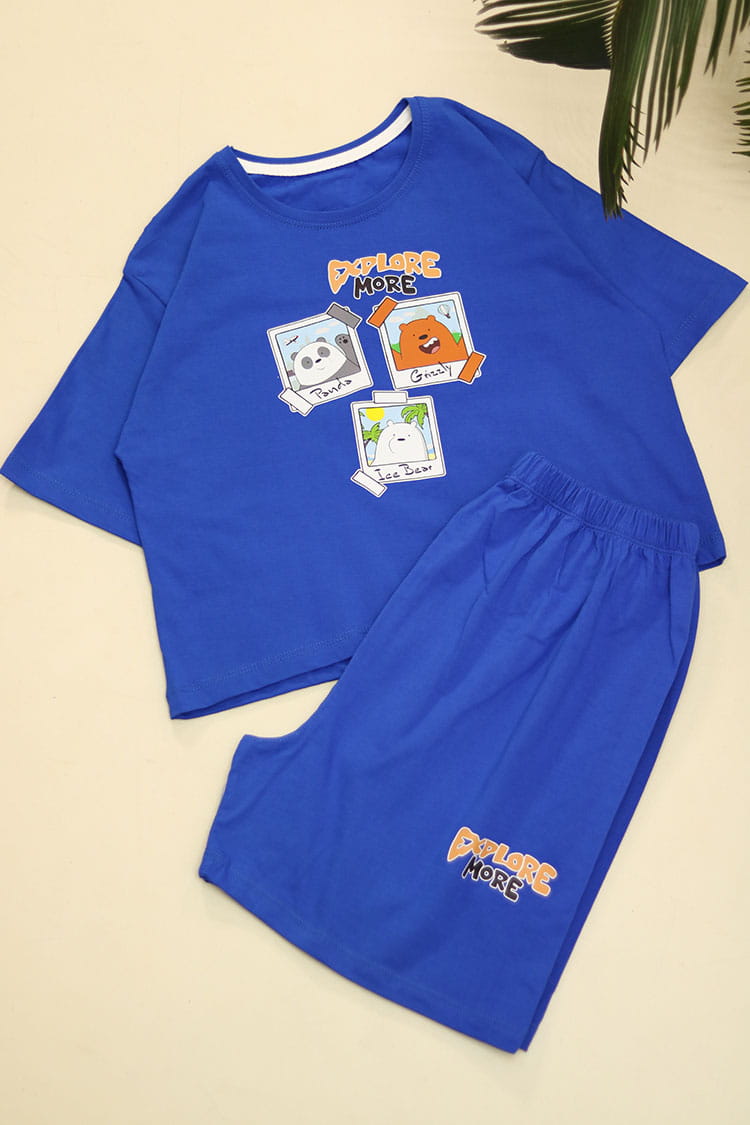 ست کراپ شورتک دخترانه