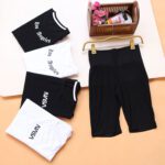 شلوارک لاکرا مشکی بوتیک پاپلی