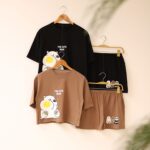 ست شلوارک کله پوک بوتیک پاپلی