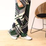 شلوار الیزه طرحدار بوتیک پاپلی