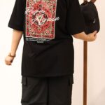 لانگ مشکی فرش بوتیک پاپلی