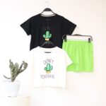 ست شلوارک کاکتوس بوتیک پاپلی