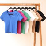 کراپ یقه هفت بوتیک پاپلی