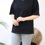 لانگ بغل چاکدار بوتیک پاپلی