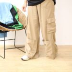 شلوار کارگو رنگی بوتیک پاپلی