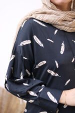 شومیز بوگاتی مشکی بوتیک پاپلی