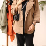 مانتو کتی لینن بوتیک پاپلی