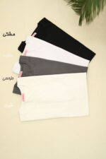 تیشرت ساده مشکی زنانه