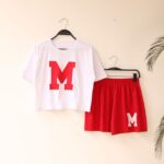 ست کراپ شورتک ام بوتیک پاپلی