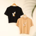 کراپ پنبه چای توروحت بوتیک پاپلی