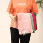 تیشرت اورسایز ملودی بوتیک پاپلی