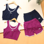 ست تاپ شورتک لاکرا بوتیک پاپلی