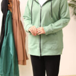 سویشرت توکرکی ساده بوتیک پاپلی