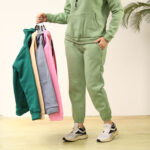 ست هودی شلوار ساده بوتیک پاپلی