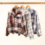 کت چهارخونه پشمی بوتیک پاپلی