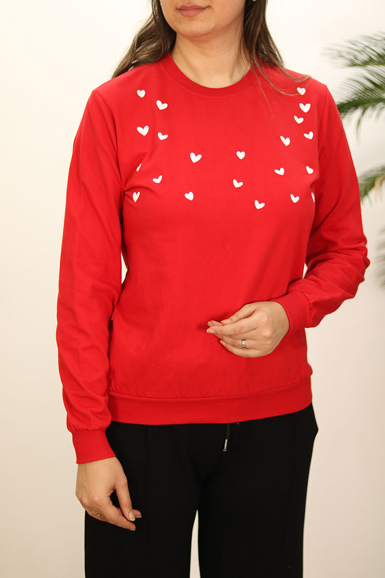 بلوز قرمز دخترانه