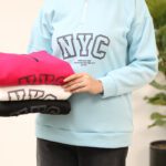 دورس نیم زیپ فونت بوتیک پاپلی