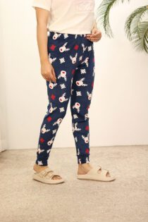 شلوار مخمل طرحدار