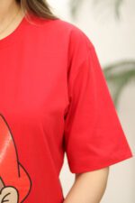 تیشرت لانگ کارتونی بوتیک پاپلی