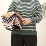 دورس راه راه یکرو بوتیک پاپلی