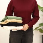 بلوز یقه اسکی لش بوتیک پاپلی