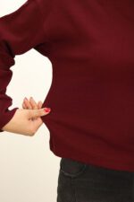 بلوز یقه اسکی لش بوتیک پاپلی