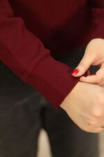 بلوز یقه اسکی لش بوتیک پاپلی