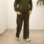 ست دورس نیم زیپ بوتیک پاپلی