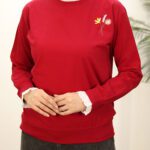 بلوز یقه گیپور بوتیک پاپلی