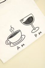 تیشرت پنبه کافی بوتیک پاپلی