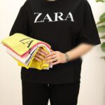 تیشرت باکسی زارا بوتیک پاپلی