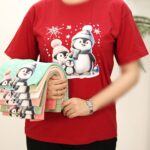 تیشرت پنبه پنگوئن بوتیک پاپلی