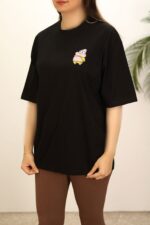 تیشرت مشکی زنانه