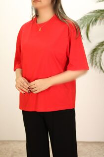 تیشرت قرمز دخترانه