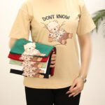 تیشرت باکسی تدی بوتیک پاپلی