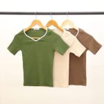 کراپ یقه دلبری بوتیک پاپلی