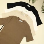 تیشرت فانریپ ساده بوتیک پاپلی