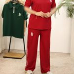 ست تیشرت یقه دار