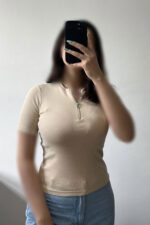 تیشرت کبریتی زنانه