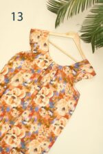 پیراهن نخی حلقه ای