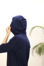 تیشرت کلاهدار زنانه