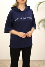 تیشرت زنانه کلاهدار
