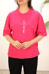 تیشرت باکسی دخترانه