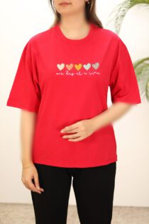 تیشرت زنانه باکسی