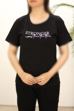 تیشرت مشکی زنانه