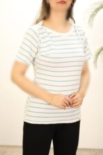 تیشرت یقه قایقی