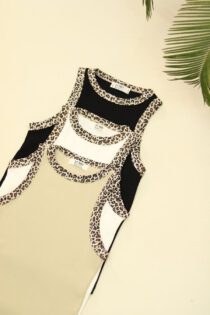 تاپ پلنگی زنانه