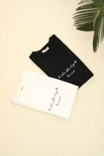 تیشرت مشکی زنانه